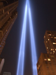 At Ground Zero in 2001